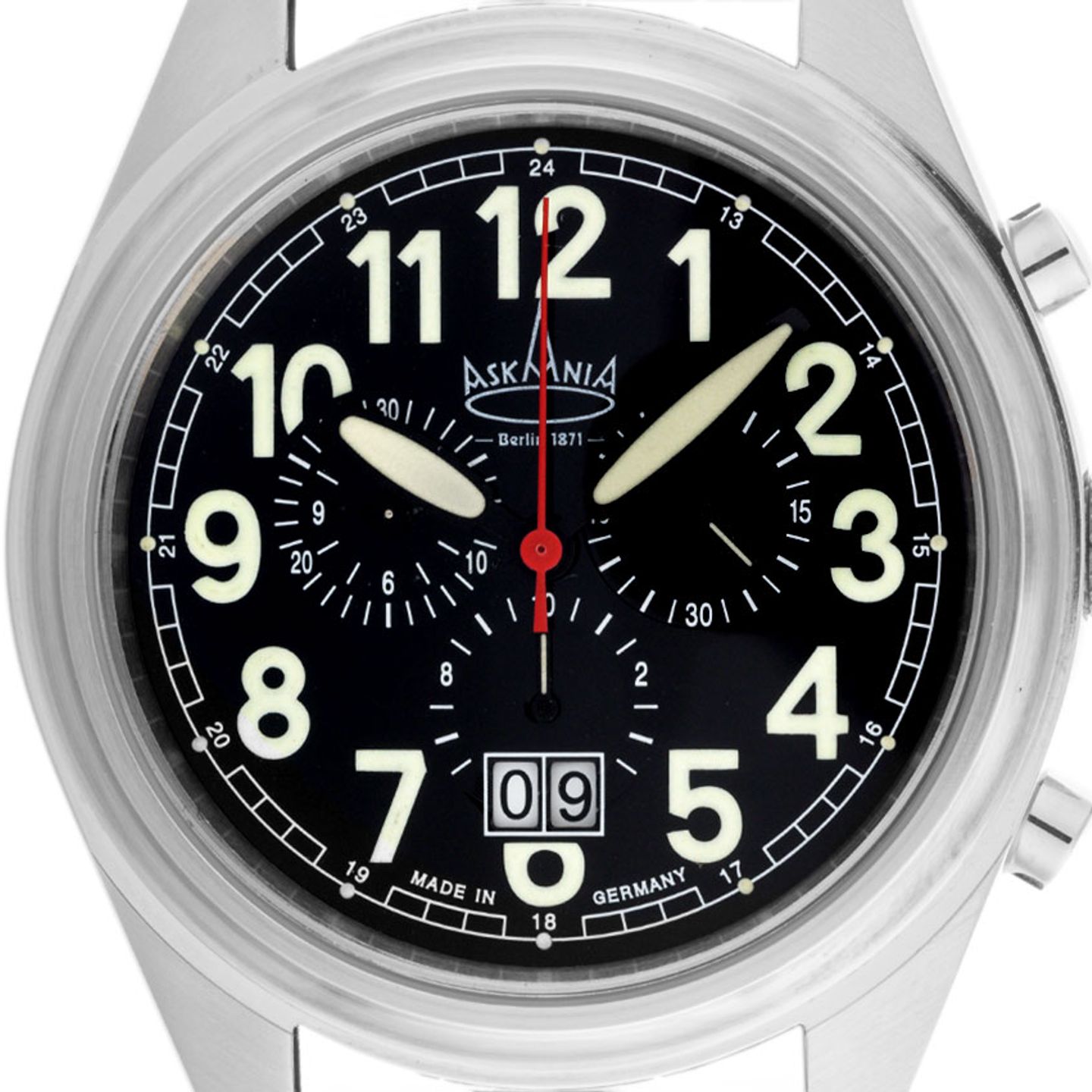 Askania Unknown TAI-647 (2014) - Black dial 47 mm Steel case (1/6)