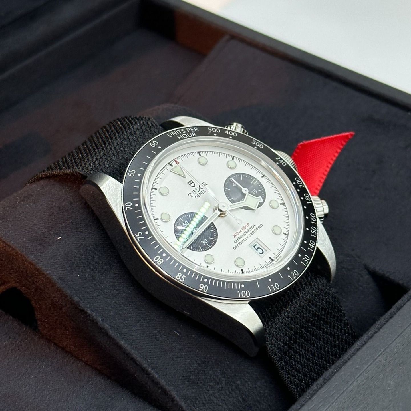 Tudor Black Bay Chrono 79360N-0008 (2024) - Wit wijzerplaat 41mm Staal (8/8)