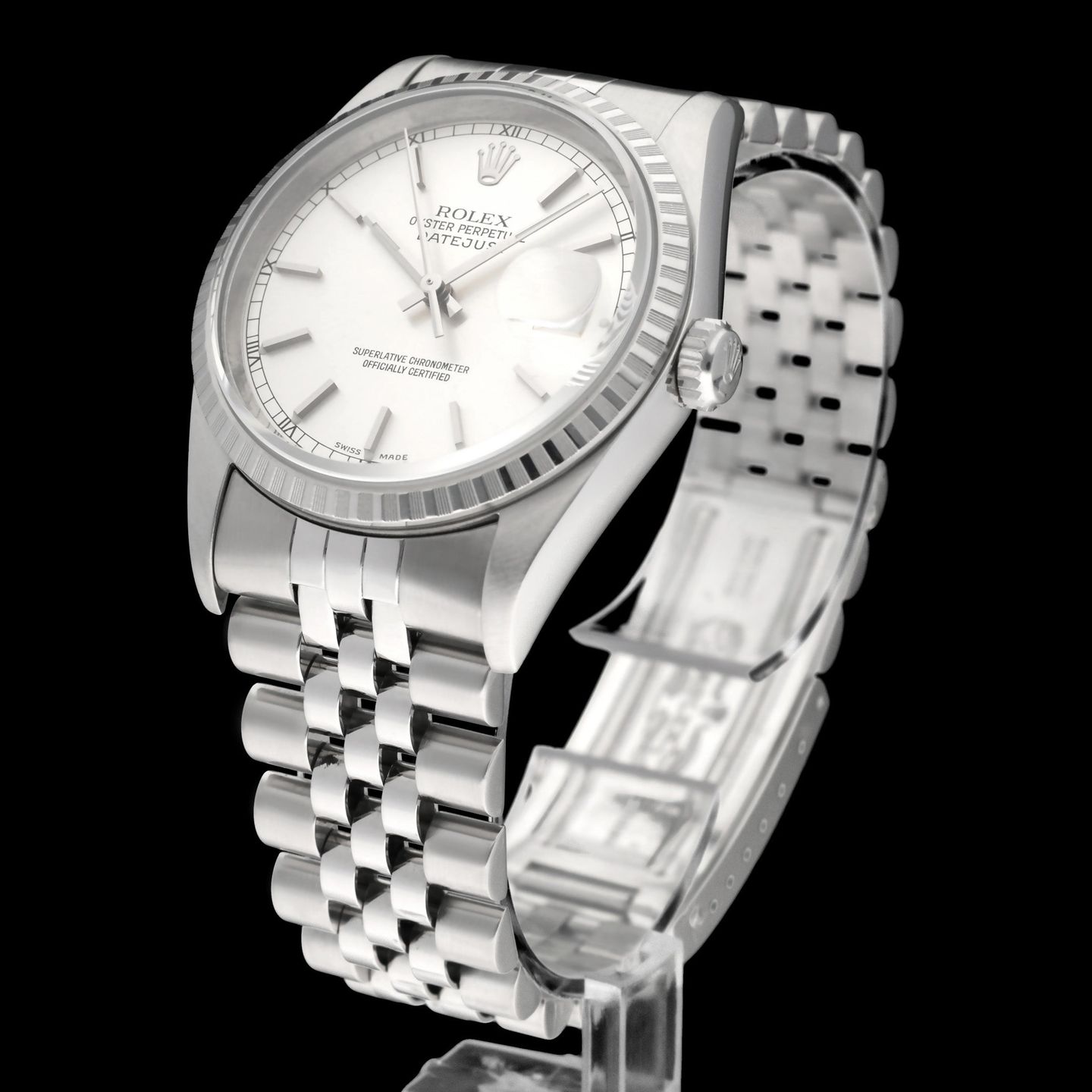 Rolex Datejust 36 16220 (2002) - 36mm Staal (5/8)