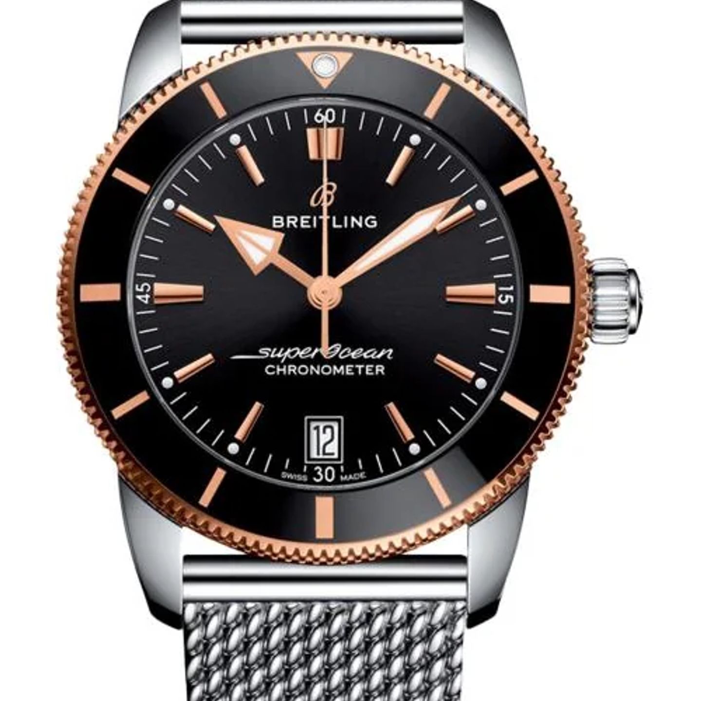 Breitling Superocean Heritage UB2010121B1A1 (2026) - Zwart wijzerplaat 42mm Staal (1/1)