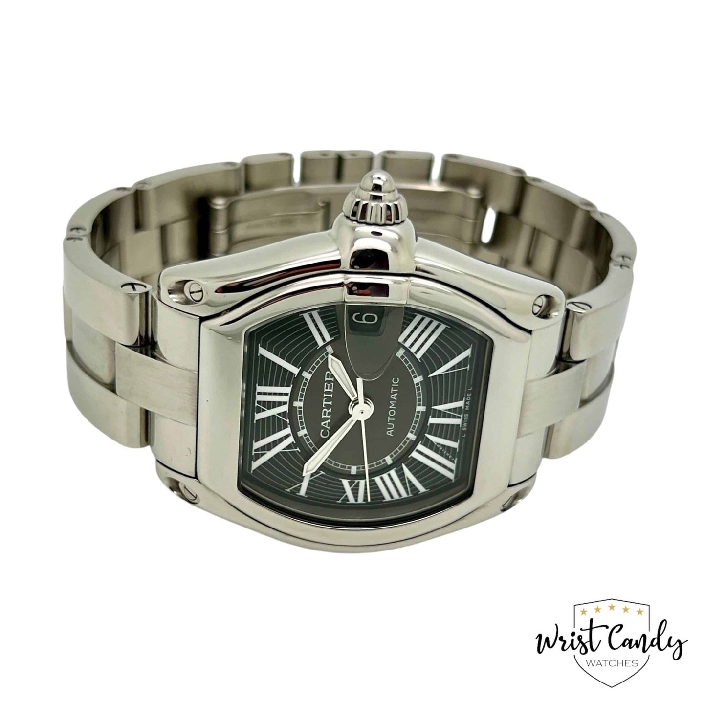 Cartier Roadster 2510 (2008) - 37 mm Steel case (5/8)