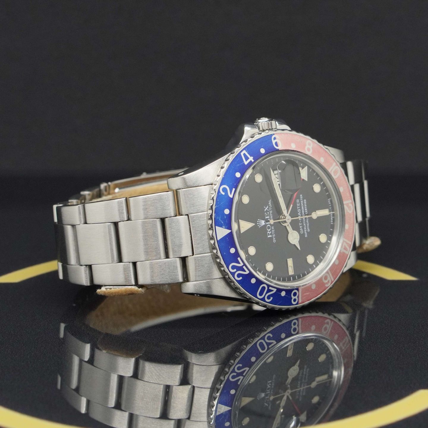 Rolex GMT-Master 16750 (1983) - Zwart wijzerplaat 40mm Staal (5/7)