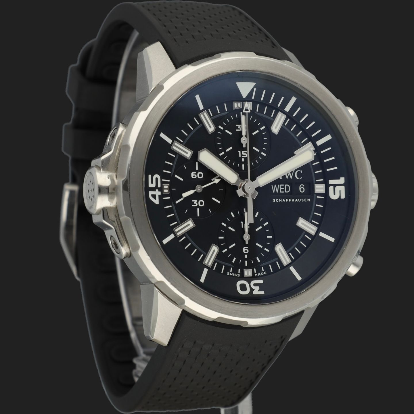 IWC Aquatimer Chronograph IW376801 (2019) - Silver dial 44 mm Steel case (4/8)