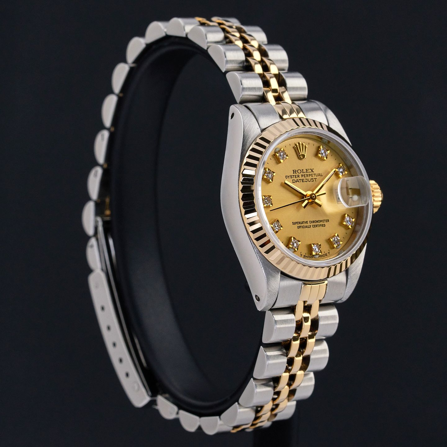 Rolex Lady-Datejust 69173 (1989) - 26mm Goud/Staal (5/8)
