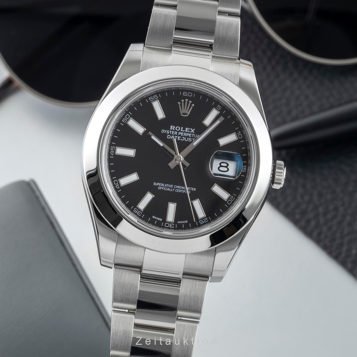 Rolex Datejust II 116300 (Unknown (random serial)) - 41 mm Steel case (1/8)