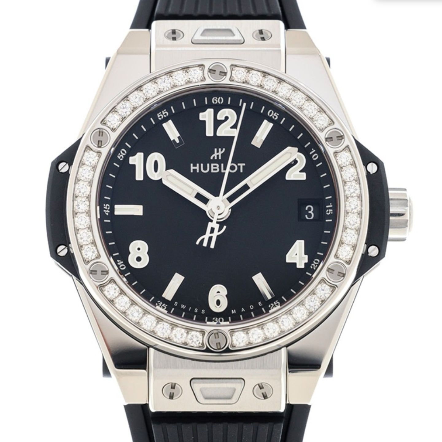 Hublot Big Bang 465.SX.1170.RX.1204 (2023) - Zwart wijzerplaat 39mm Staal (1/3)