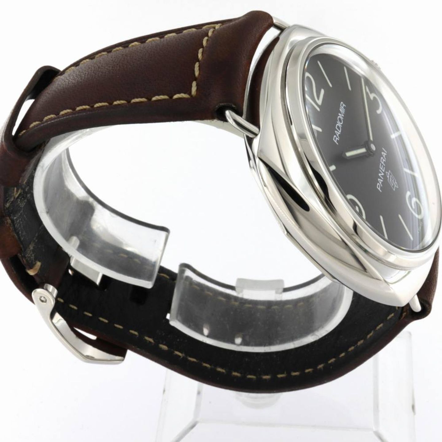 Panerai Radiomir PAM00753 (2024) - Zwart wijzerplaat 45mm Staal (3/6)