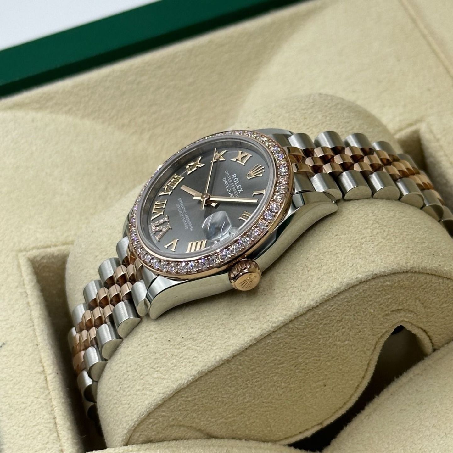 Rolex Datejust 31 278381RBR (2024) - Zwart wijzerplaat 31mm Staal (6/8)