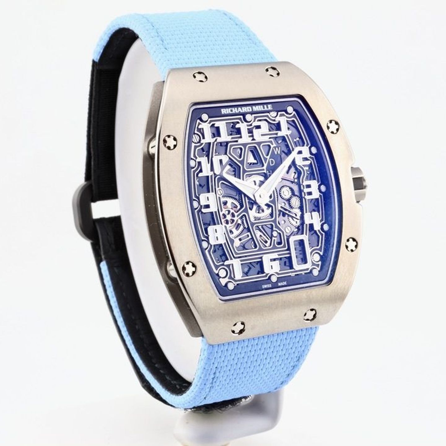 Richard Mille RM 67 RM67-01 (2018) - Transparant wijzerplaat 38mm Titanium (8/8)