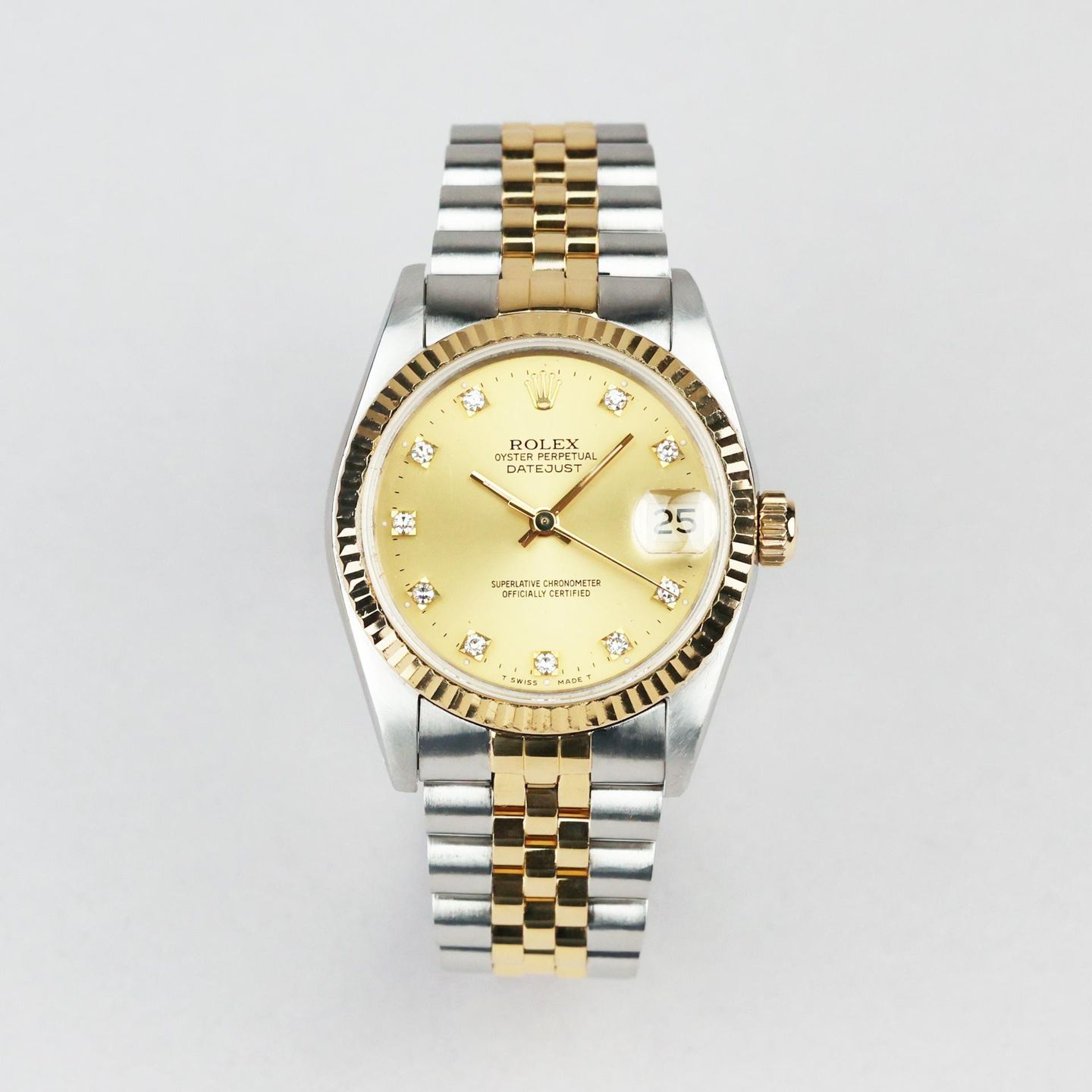 Rolex Datejust 31 68273 (1986) - 31mm Goud/Staal (1/8)