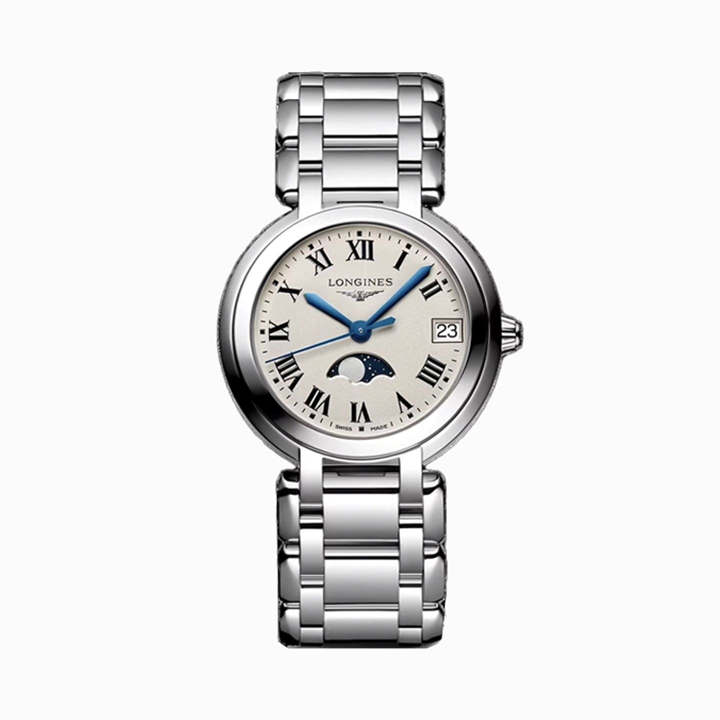 Longines PrimaLuna L8.116.4.71.6 (2025) - Silver dial 34 mm Steel case (1/1)