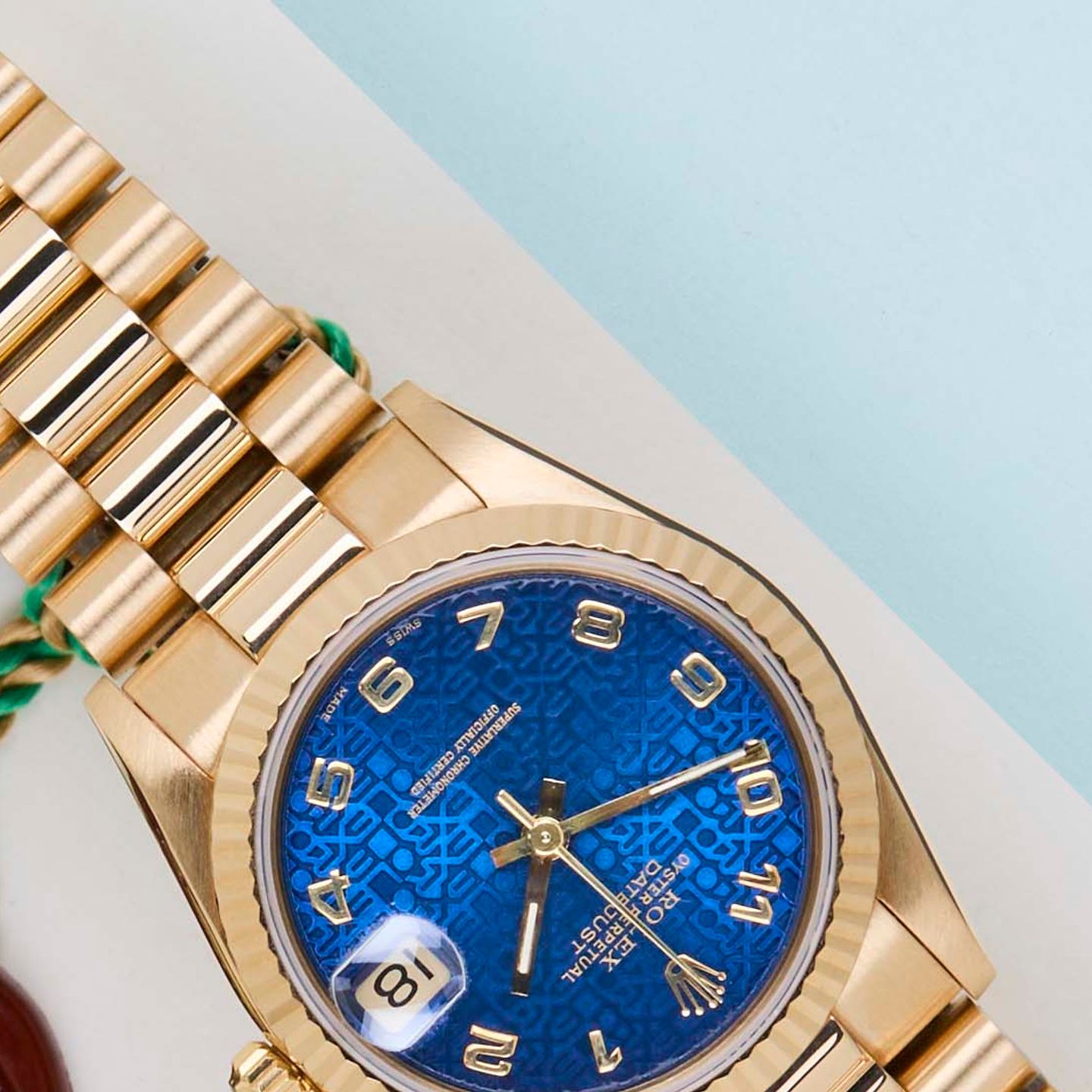Rolex Datejust 31 68278 (1990) - 31mm Geelgoud (4/8)