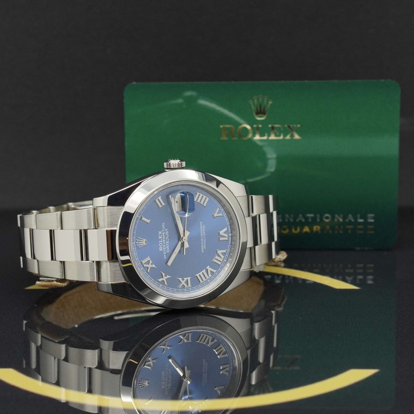 Rolex Datejust 41 126300 (2021) - Blue dial 41 mm Steel case (10/14)