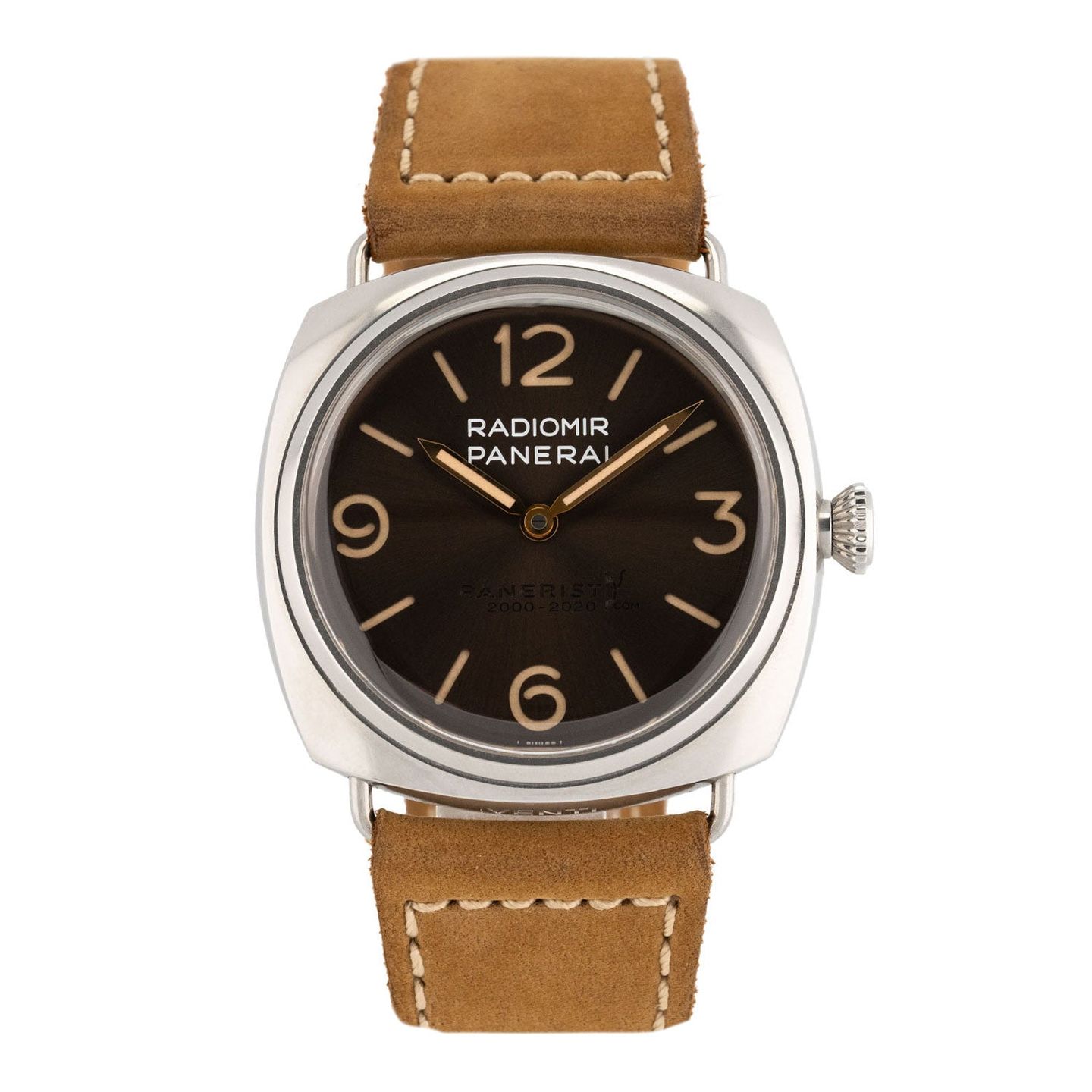 Panerai Radiomir PAM02020 (2020) - Brown dial 45 mm Steel case (1/6)