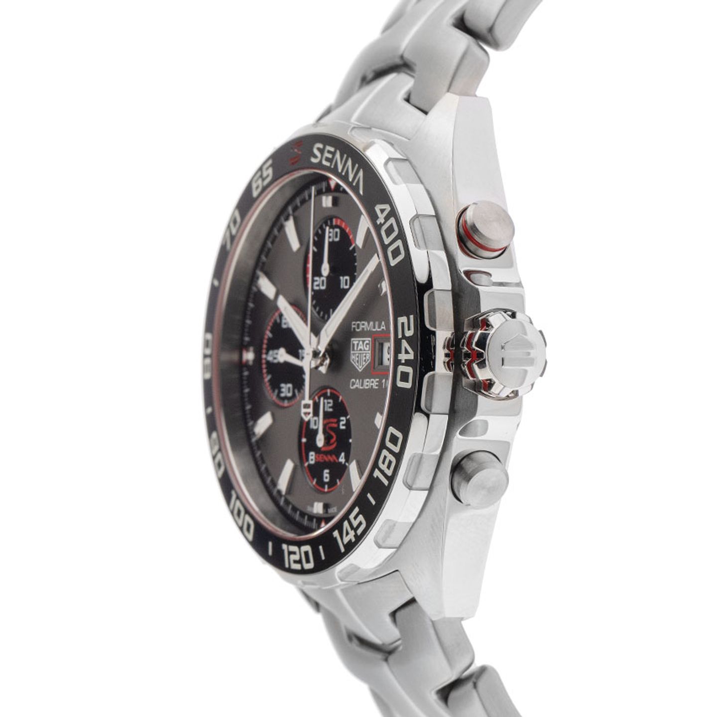 TAG Heuer Formula 1 CAZ201D.BA0633 (2023) - Grijs wijzerplaat 44mm Staal (4/7)