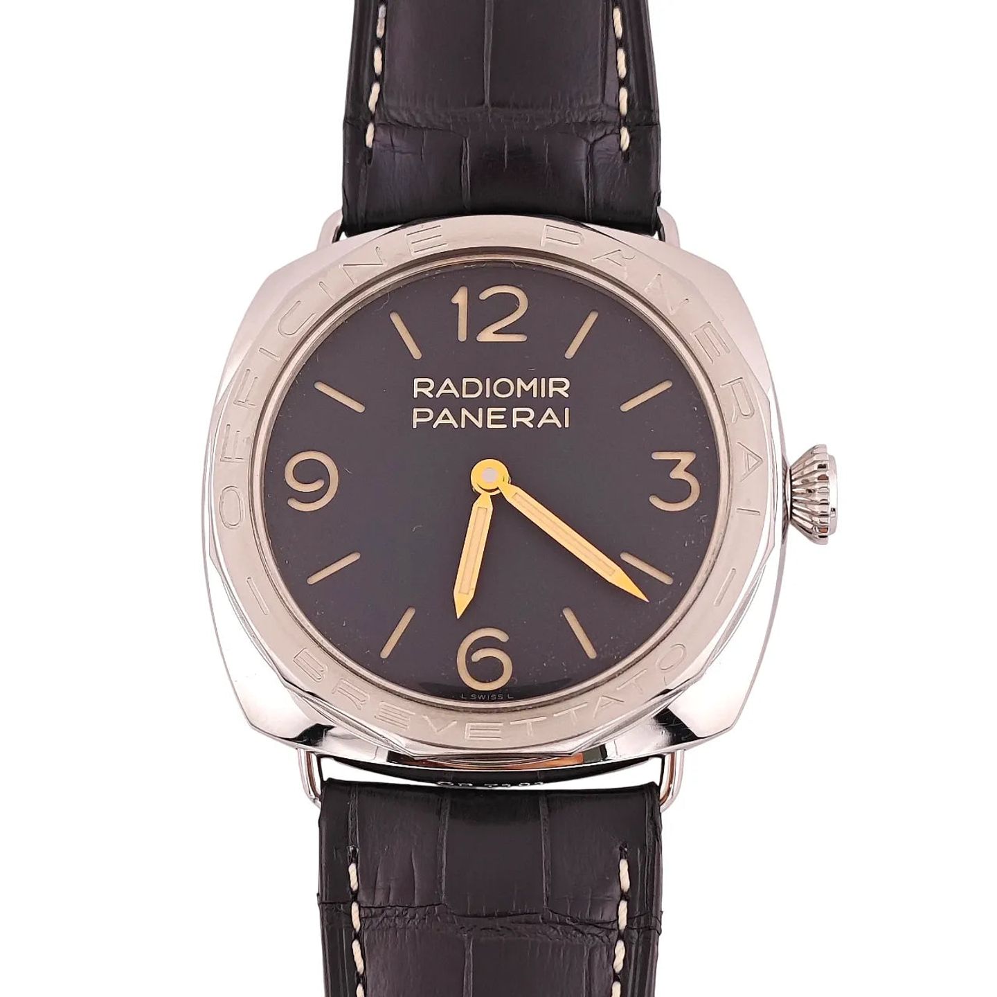 Panerai Special Editions PAM00685 (Unknown (random serial)) - Black dial 47 mm Steel case (5/8)