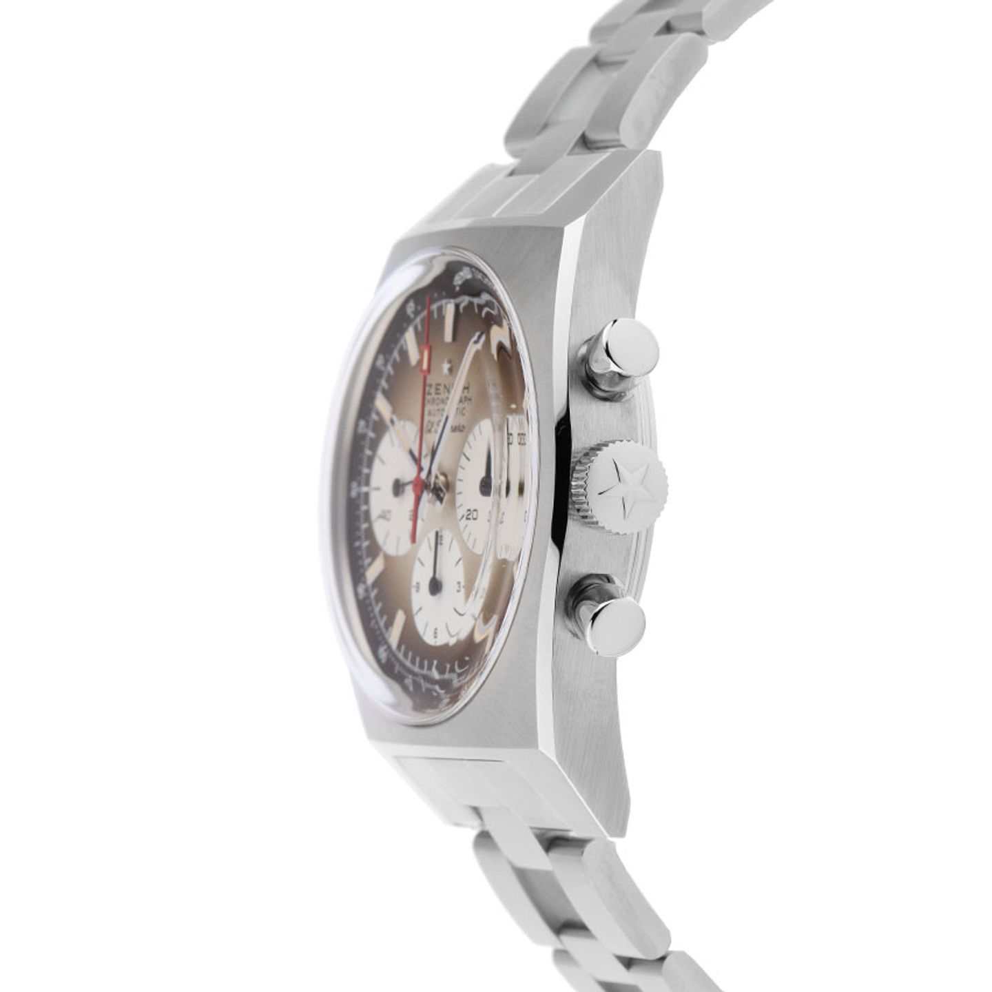 Zenith El Primero Chronomaster 03.A384.400/385.M385 (2024) - Brown dial 37 mm Steel case (3/6)