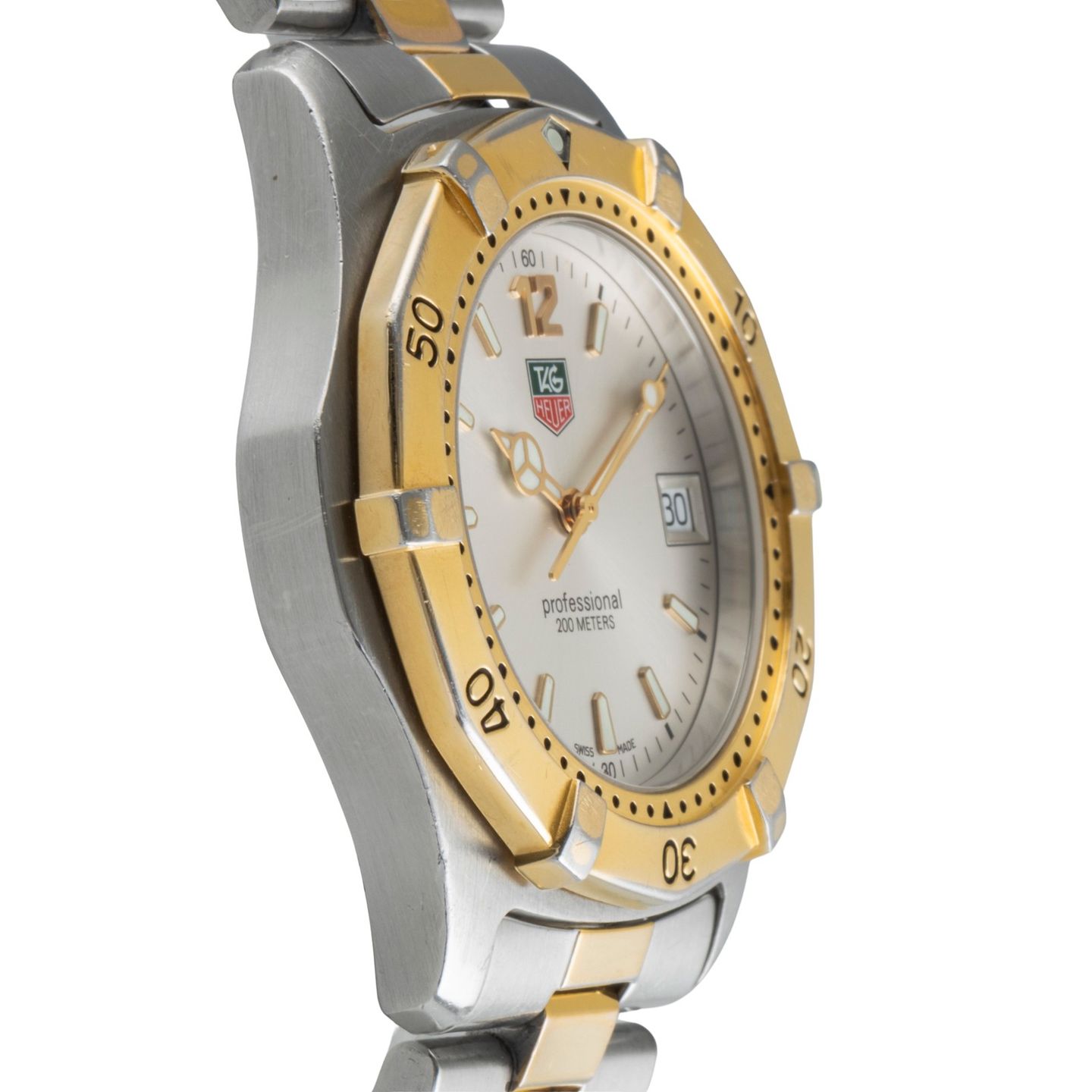 TAG Heuer 2000 WK1120 (2000) - Silver dial 37 mm (7/8)