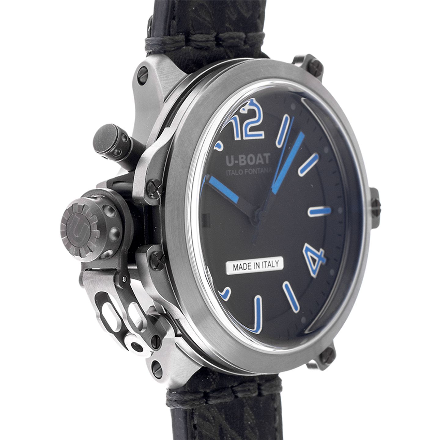 U-Boat Capsule 8806 (Unknown (random serial)) - Black dial 51 mm Steel case (4/6)