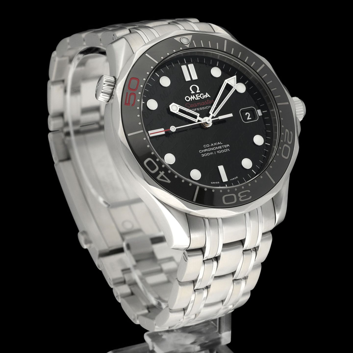 Omega Seamaster Diver 300 M 212.30.41.20.01.005 (2012) - Black dial 41 mm Steel case (4/8)