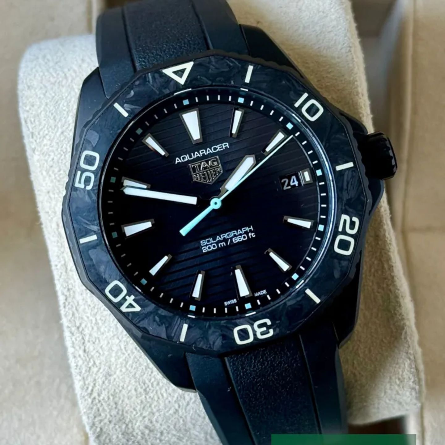 TAG Heuer Aquaracer WBP1112.FT6199 (2025) - Black dial 40 mm Steel case (1/7)