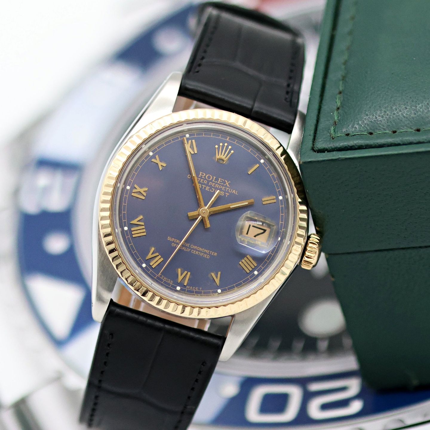 Rolex Datejust 36 16013 (Onbekend (willekeurig serienummer)) - 36mm Goud/Staal (6/8)