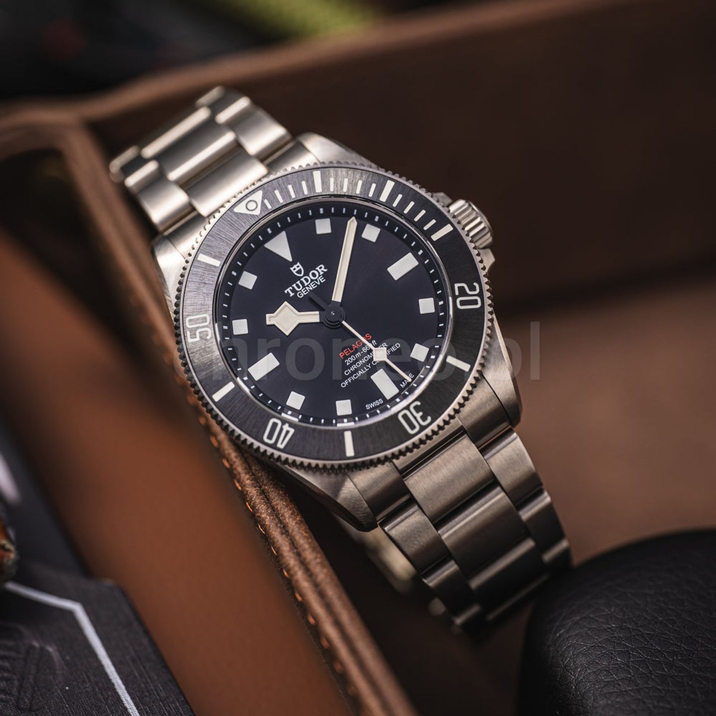 Tudor Pelagos 25407N (2023) - Black dial 39 mm Titanium case (1/8)
