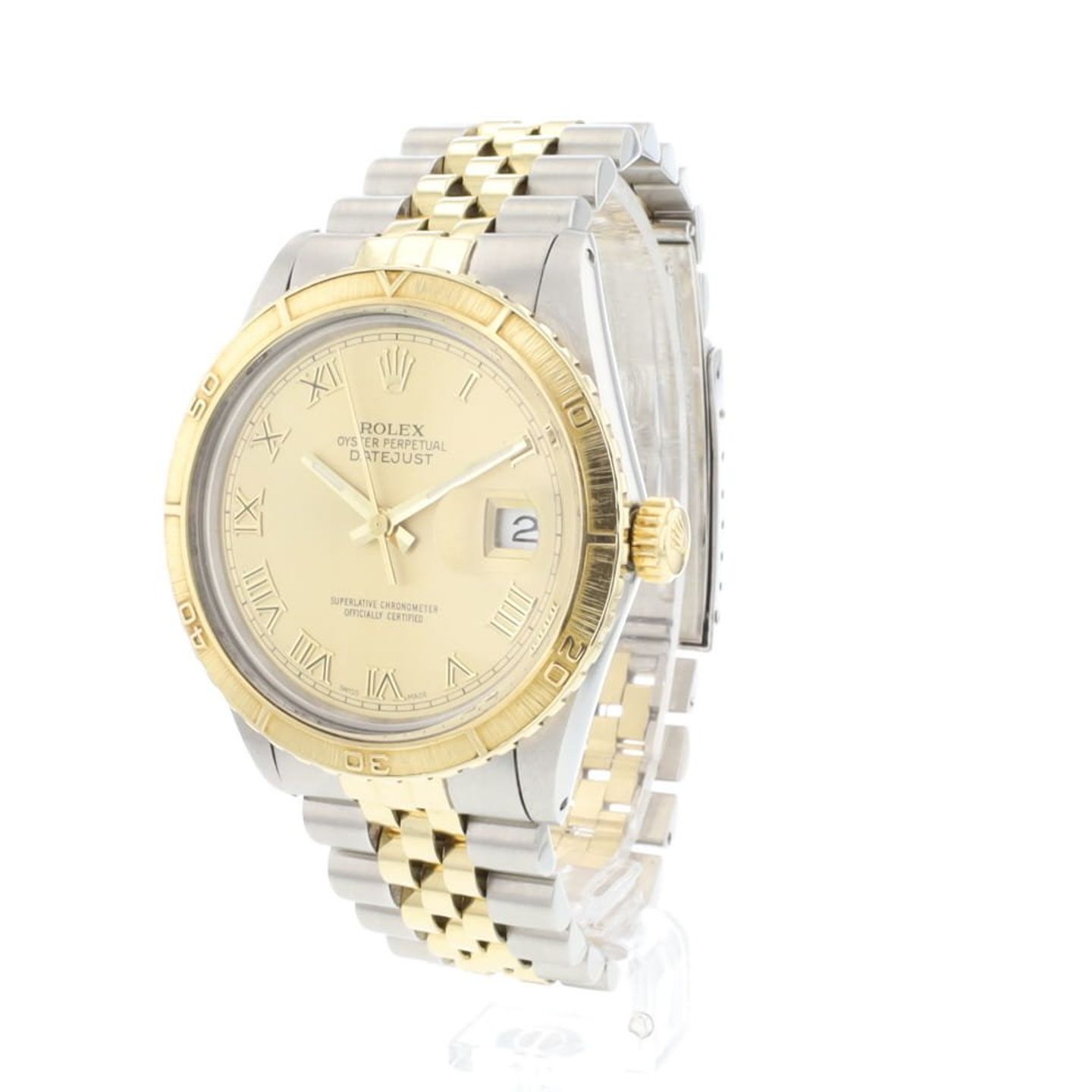 Rolex Datejust Turn-O-Graph 16253 (1979) - 36mm Goud/Staal (3/3)