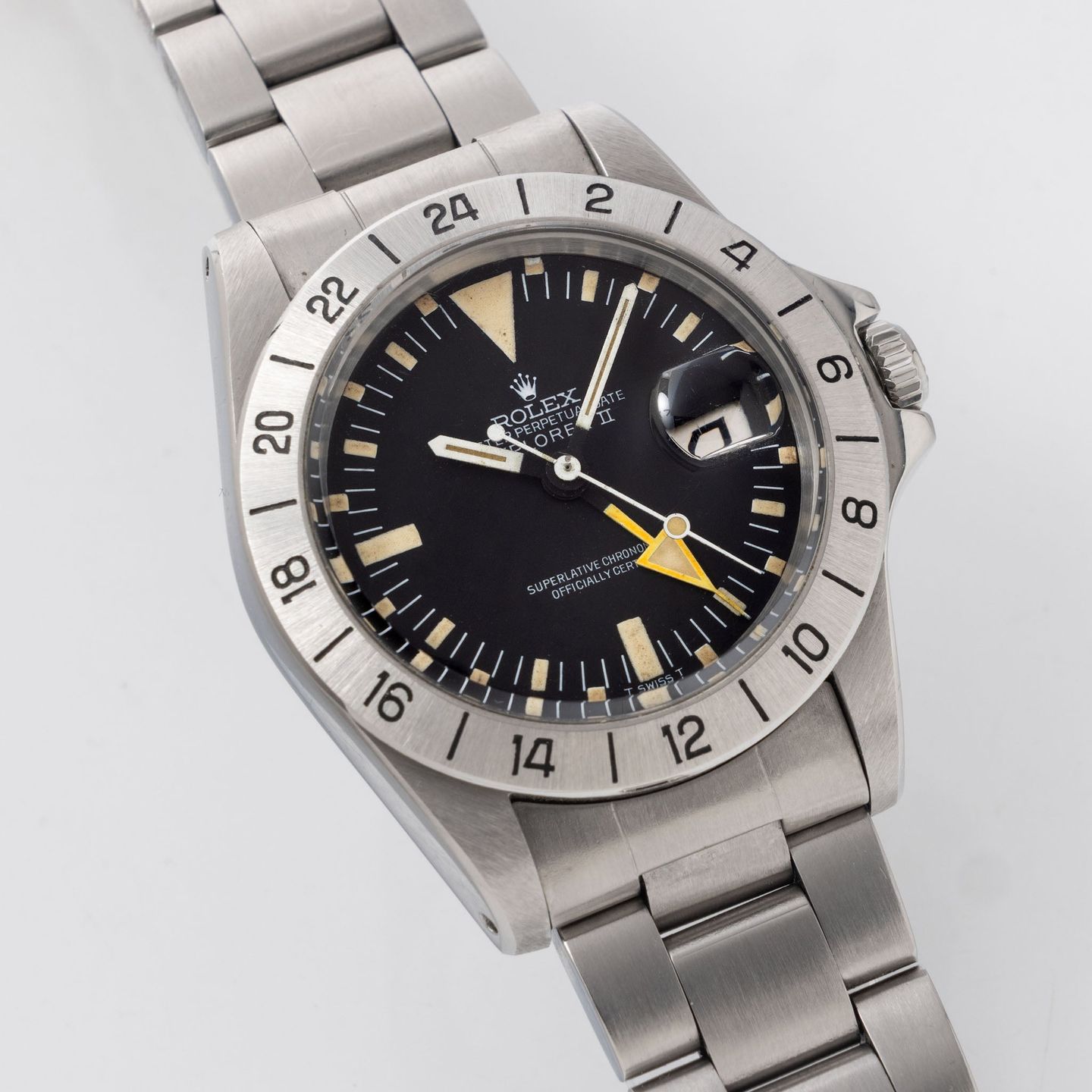 Rolex Explorer II 1655 (1977) - Black dial 40 mm Steel case (3/8)