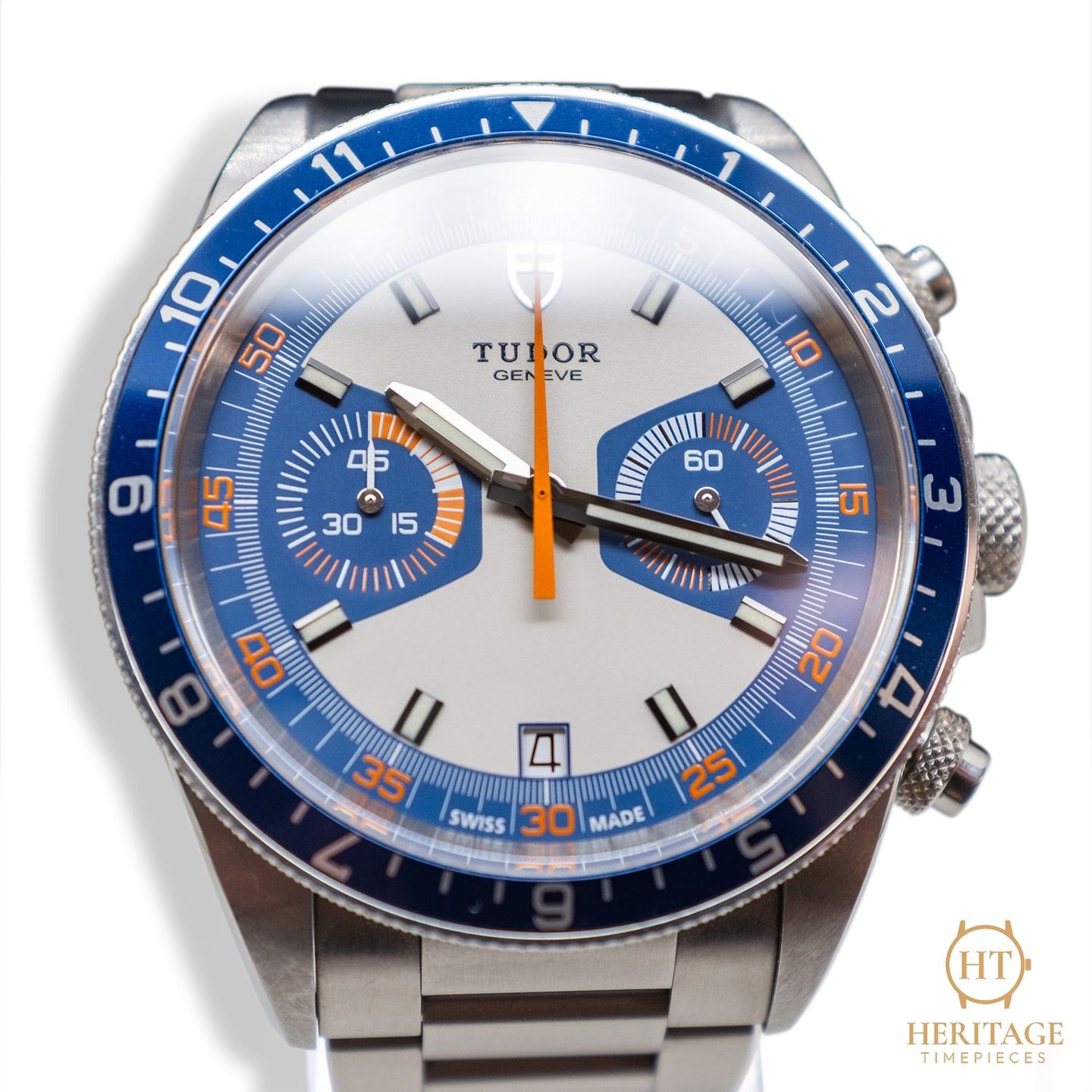 Tudor Heritage Chrono Blue 70330B - (2/8)