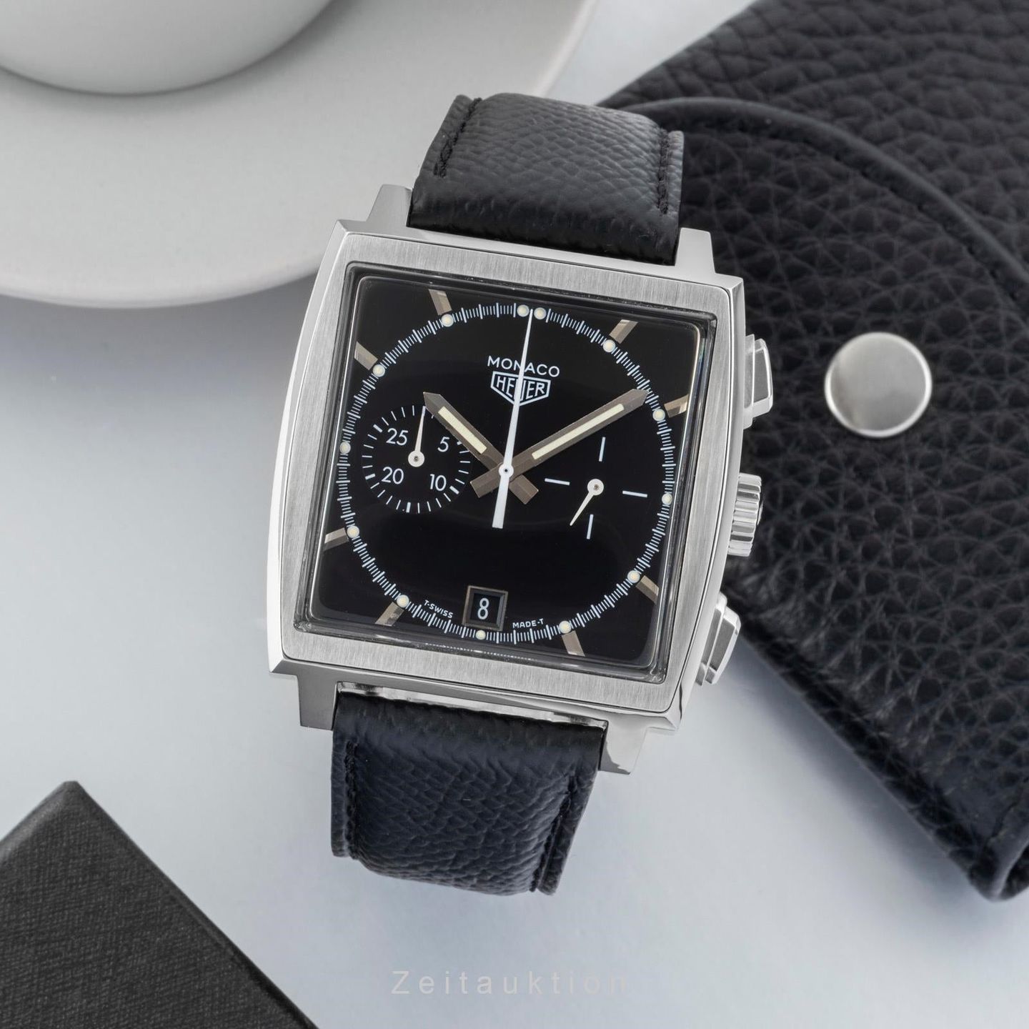 TAG Heuer Monaco CS2110 (Onbekend (willekeurig serienummer)) - 38mm Staal (3/8)