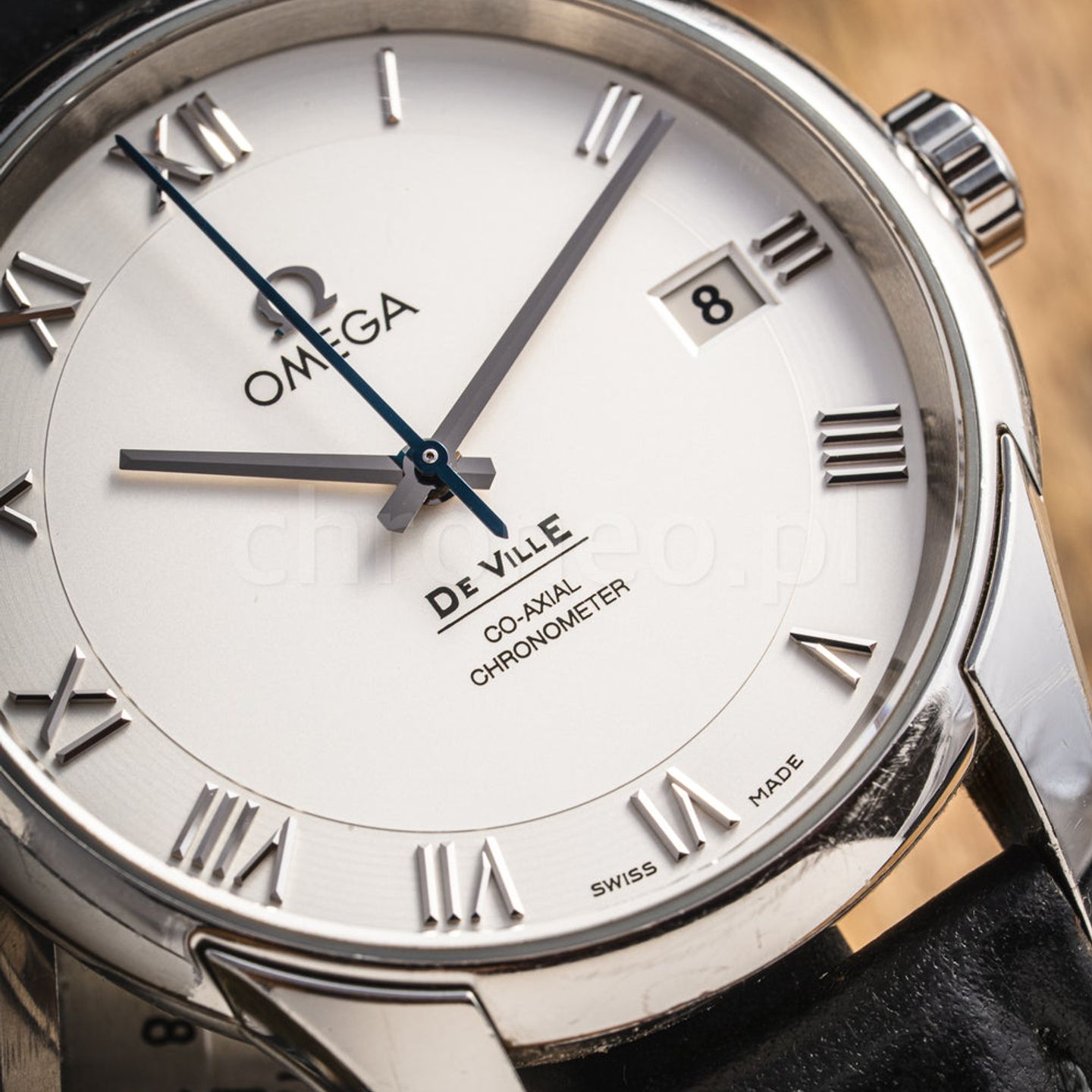 Omega De Ville Co-Axial 431.13.41.21.02.001 (Unknown (random serial)) - Silver dial 41 mm Steel case (2/8)