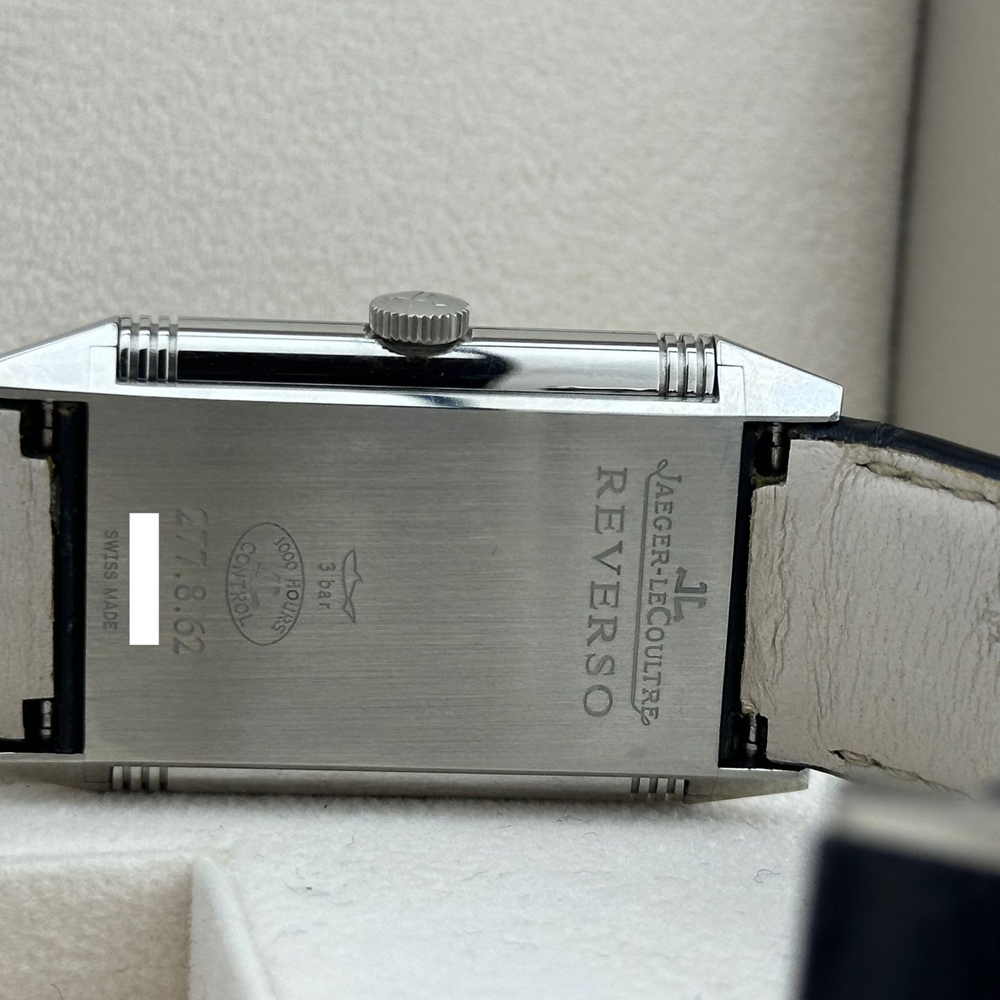 Jaeger-LeCoultre Grande Reverso Ultra Thin 277.8.62 (2011) - 27mm Staal (6/8)
