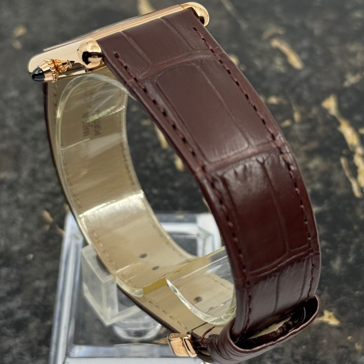 Cartier Tank Louis Cartier WGTA0011 (2025) - Silver dial 34 mm Rose Gold case (7/8)