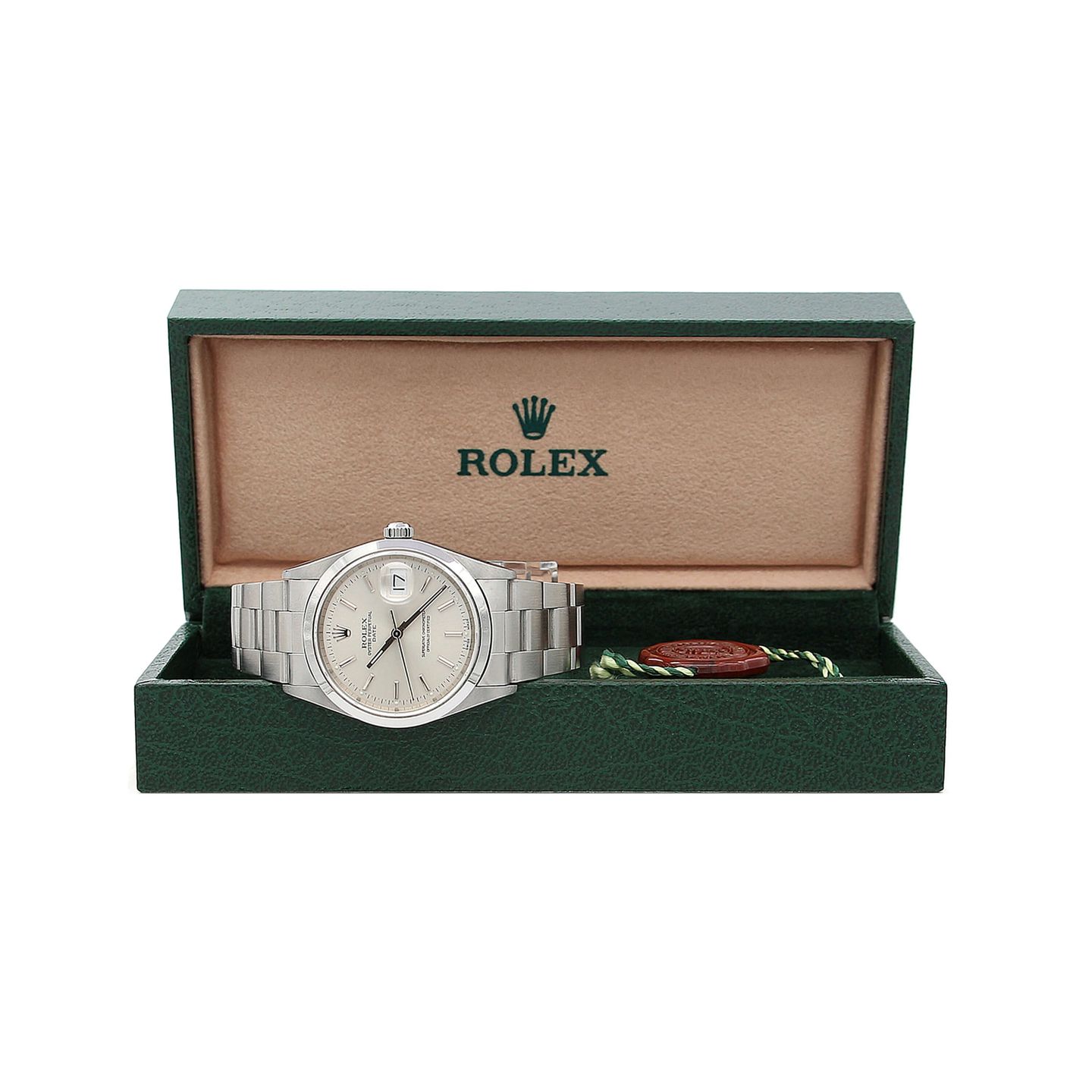 Rolex Oyster Perpetual Date 15200 (Onbekend (willekeurig serienummer)) - 34mm Staal (2/7)