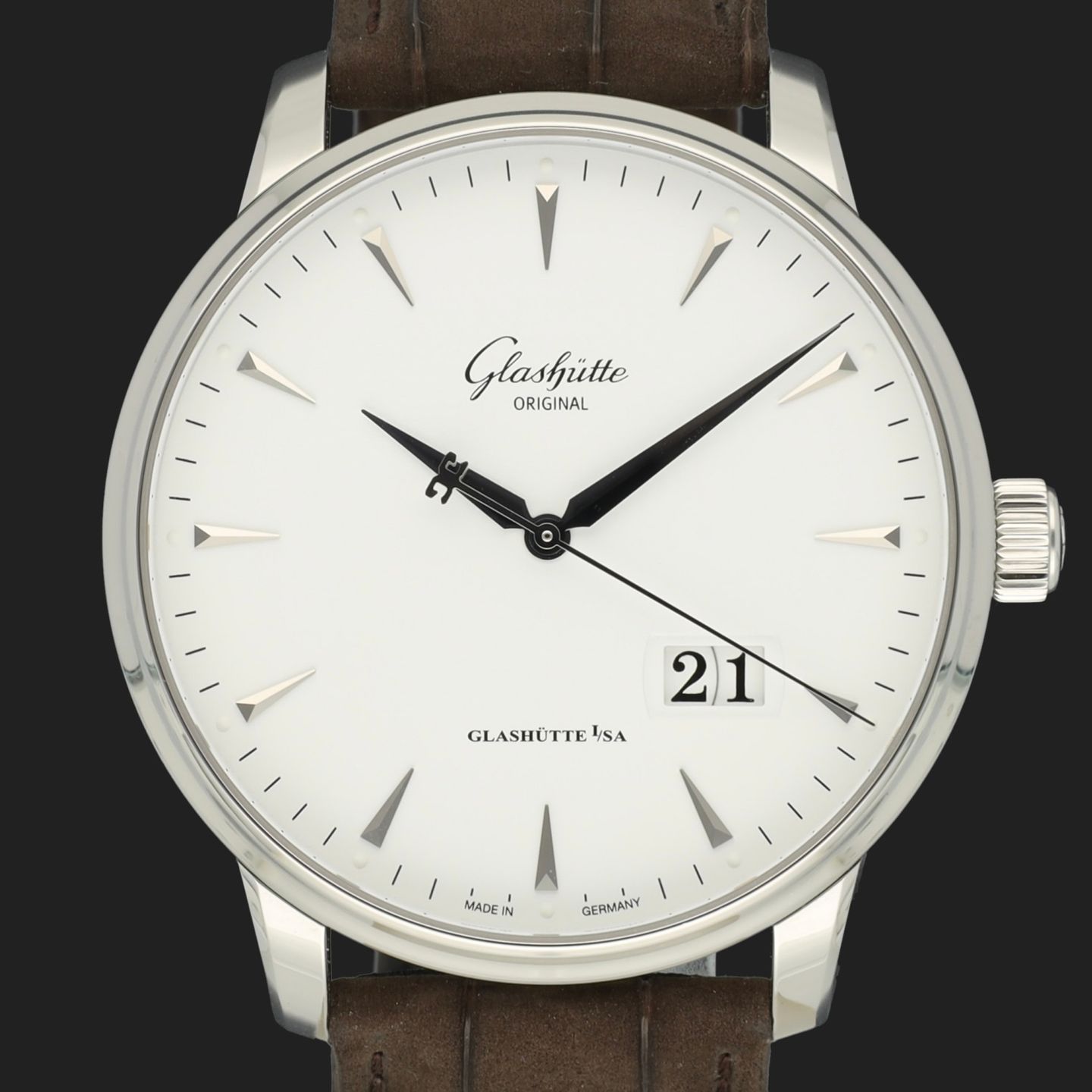 Glashütte Original Senator Excellence 1-36-03-05-02-31 (2023) - 40mm Staal (3/8)