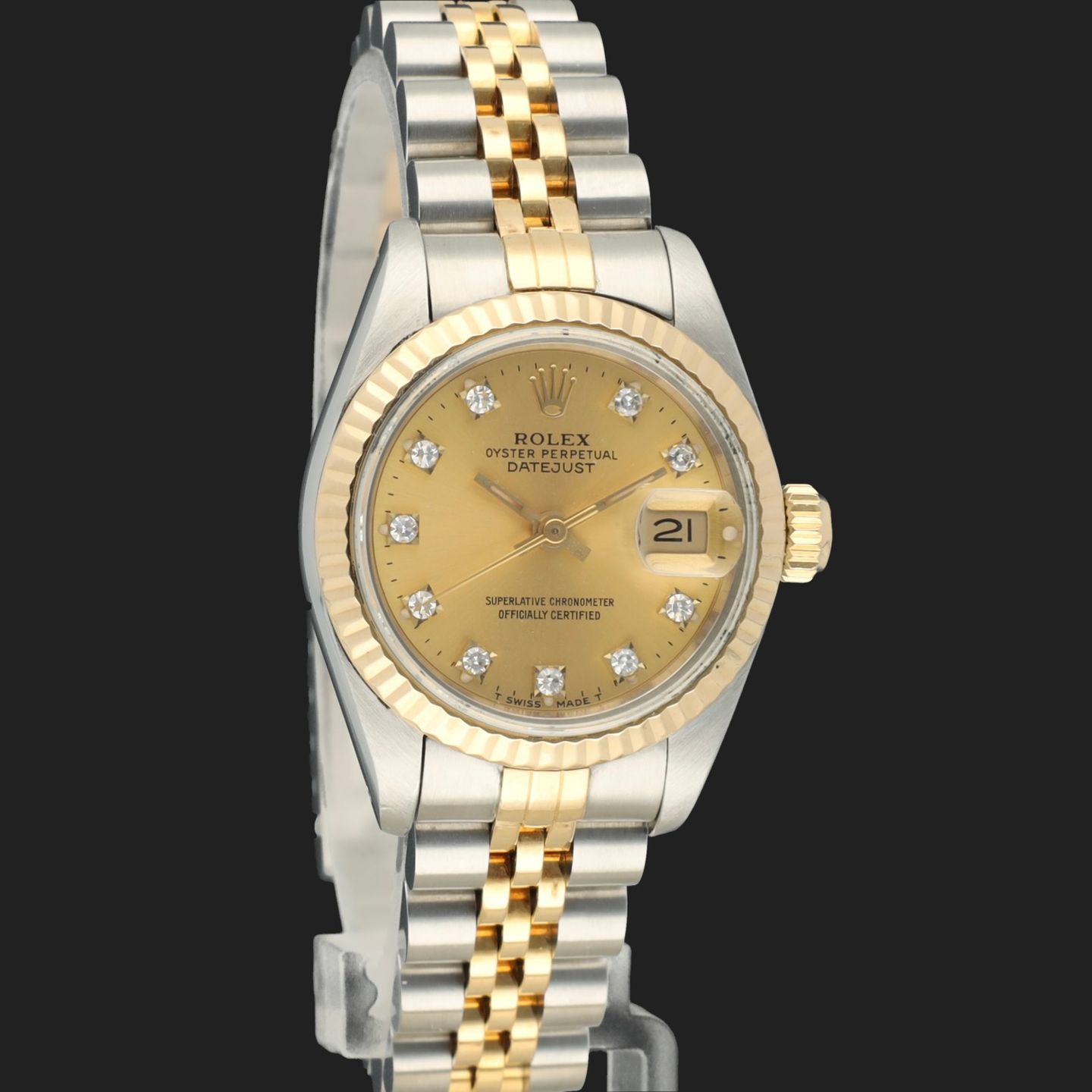 Rolex Lady-Datejust 69173 (1993) - 26mm Goud/Staal (4/8)