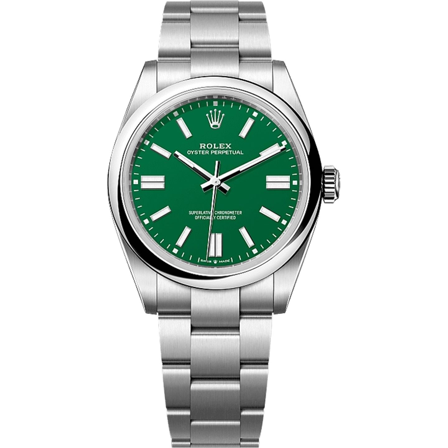 Rolex Oyster Perpetual 41 134300 (2025) - Green dial 41 mm Steel case (1/1)