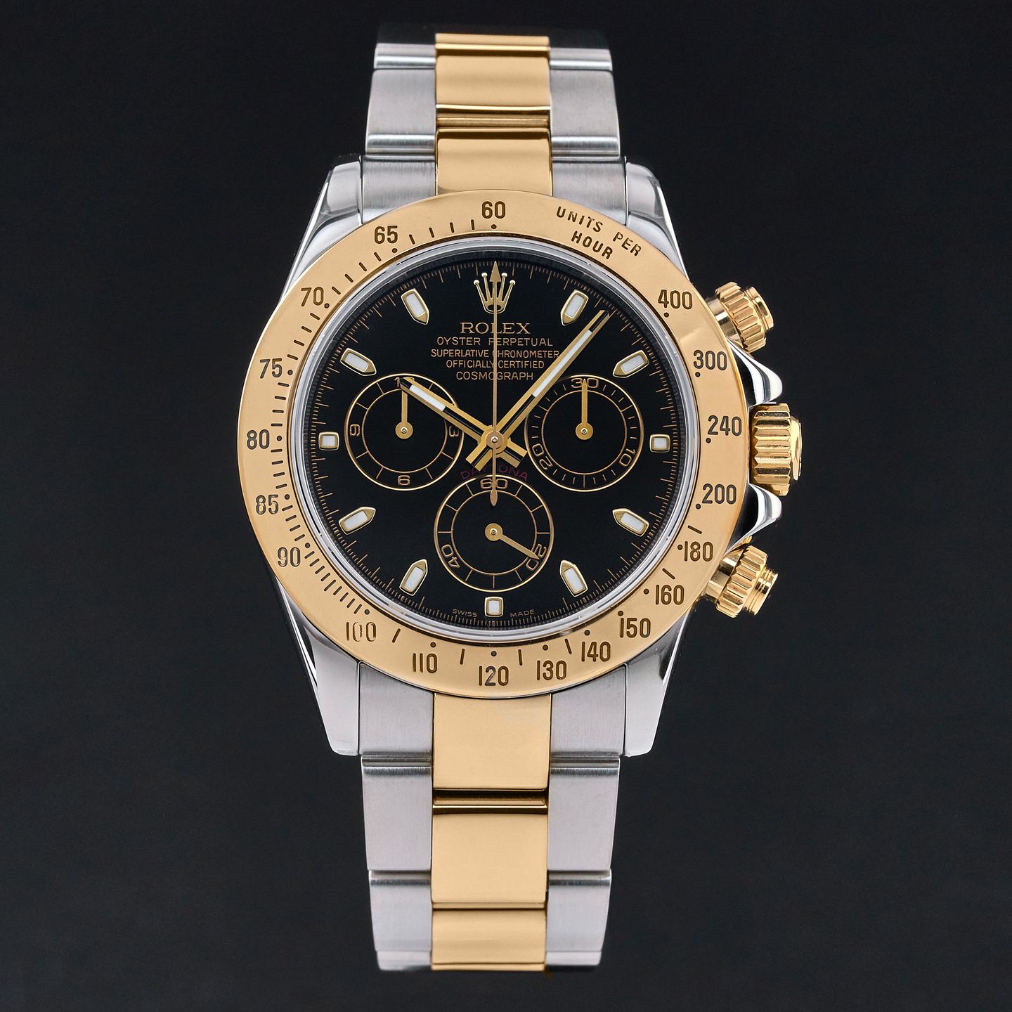 Rolex Daytona 116523 (2008) - 40 mm Gold/Steel case (3/7)