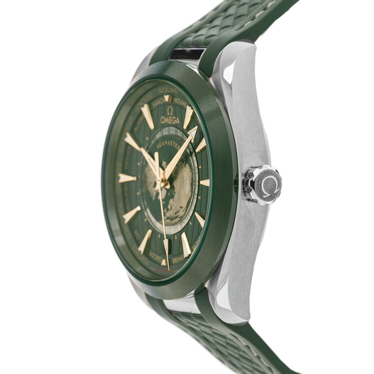 Omega Seamaster Aqua Terra 220.32.43.22.10.001 (2024) - Green dial 43 mm Steel case (3/6)
