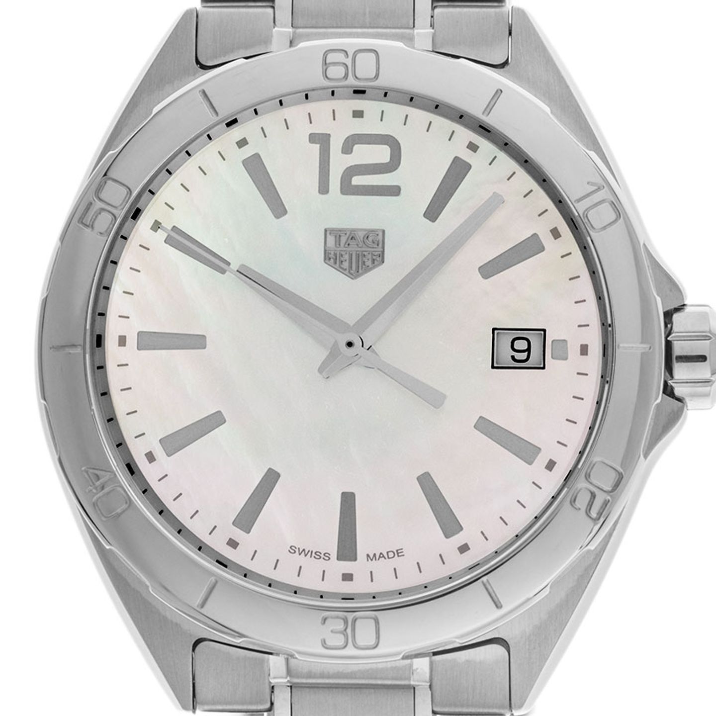 TAG Heuer Formula 1 Lady WBJ1318.BA0666 (2025) - White dial 35 mm Steel case (1/7)