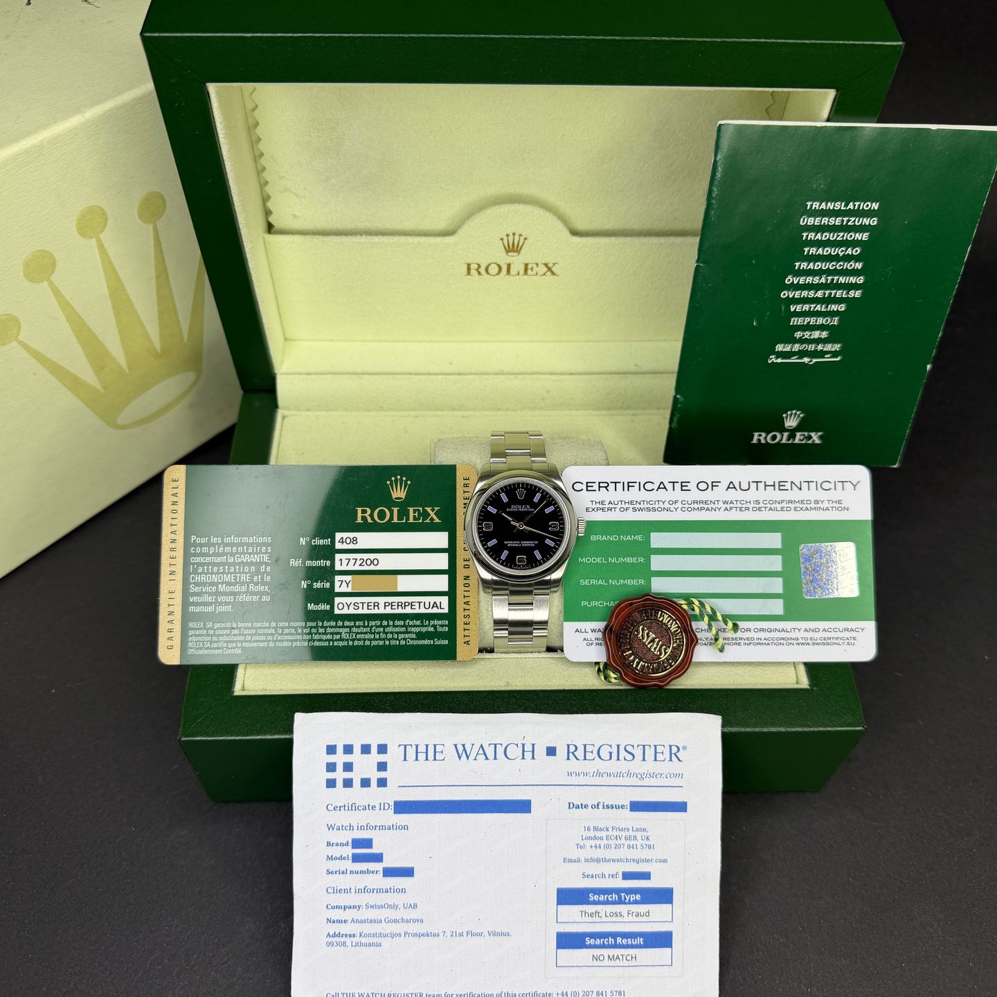 Rolex Oyster Perpetual 31 177200 - (3/8)