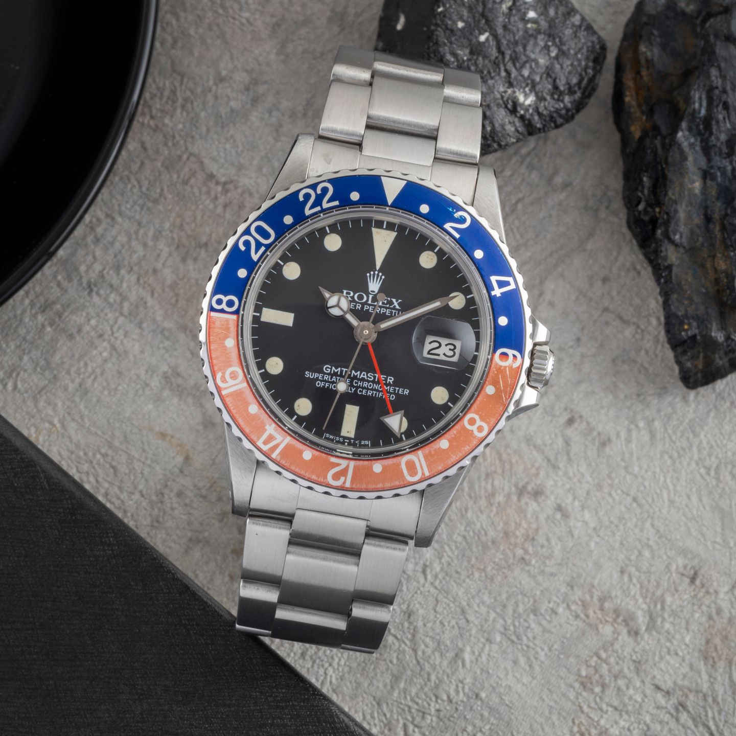 Rolex GMT-Master 16750 (1981) - 40mm Staal (1/8)