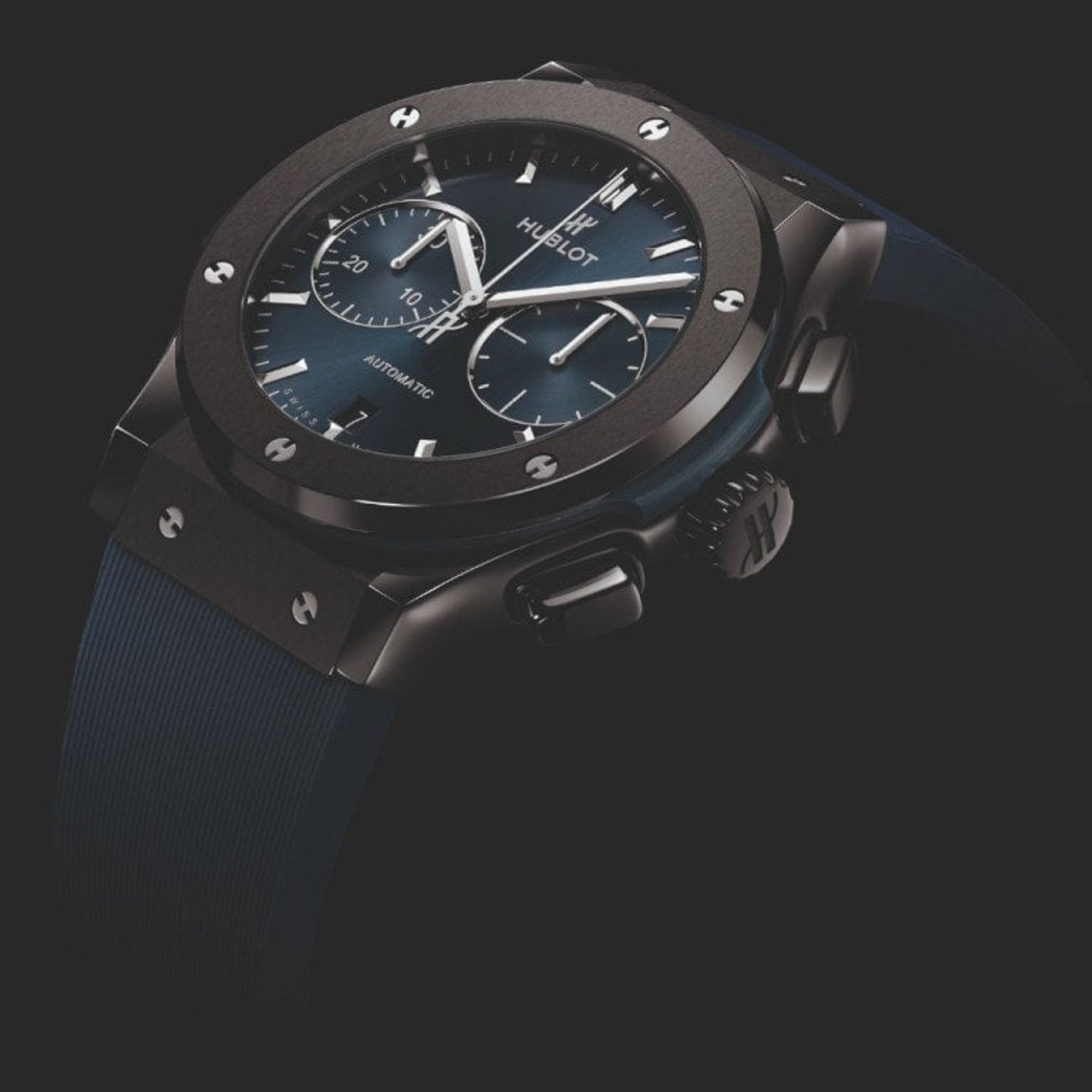 Hublot Classic Fusion Blue 521.CM.7170.RX (2025) - Blue dial 45 mm Ceramic case (1/1)