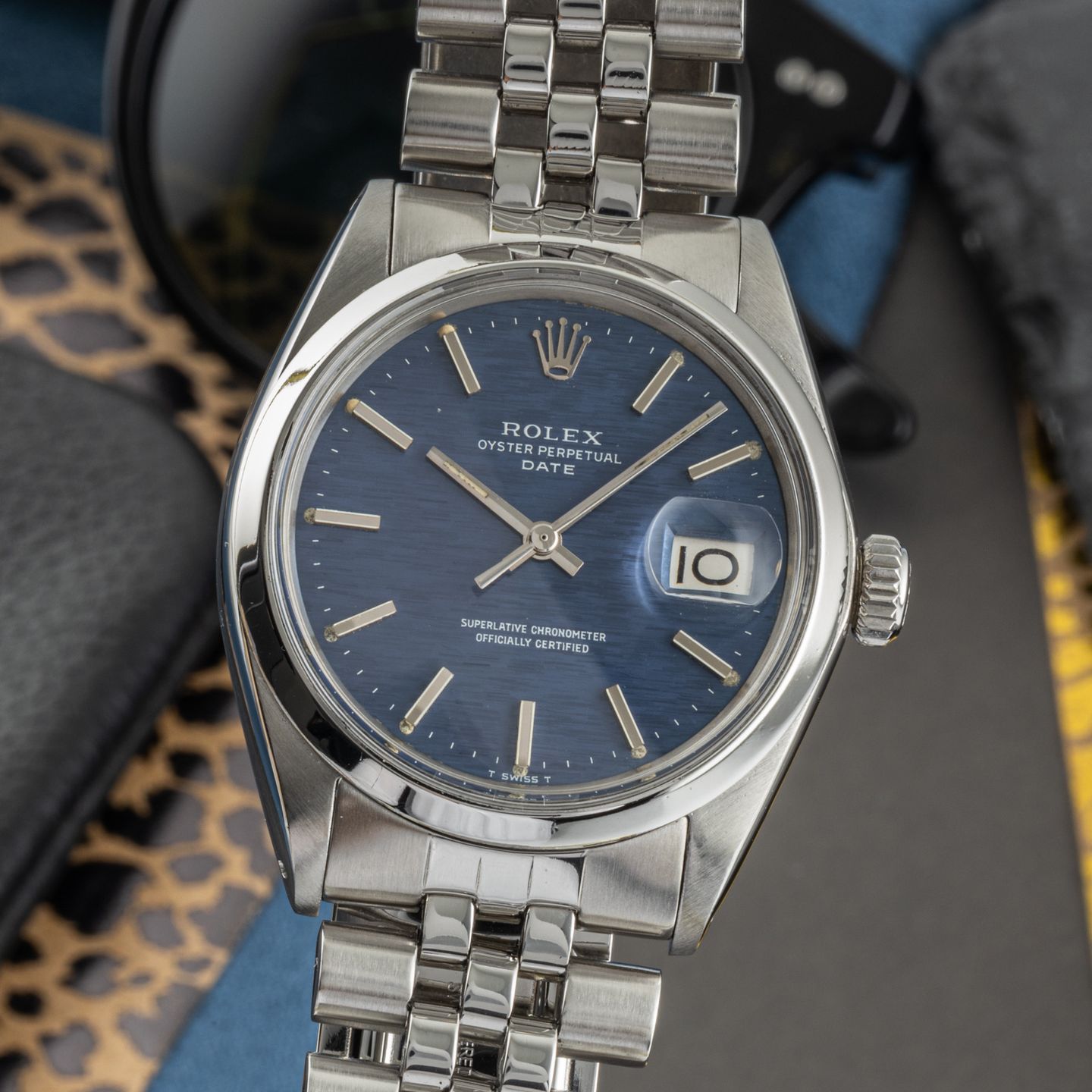 Rolex Oyster Perpetual Date 1500 (1969) - 34mm Staal (3/8)