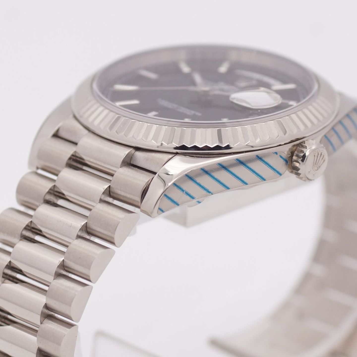 Rolex Day-Date 40 228239 (2018) - Black dial 40 mm White Gold case (5/8)