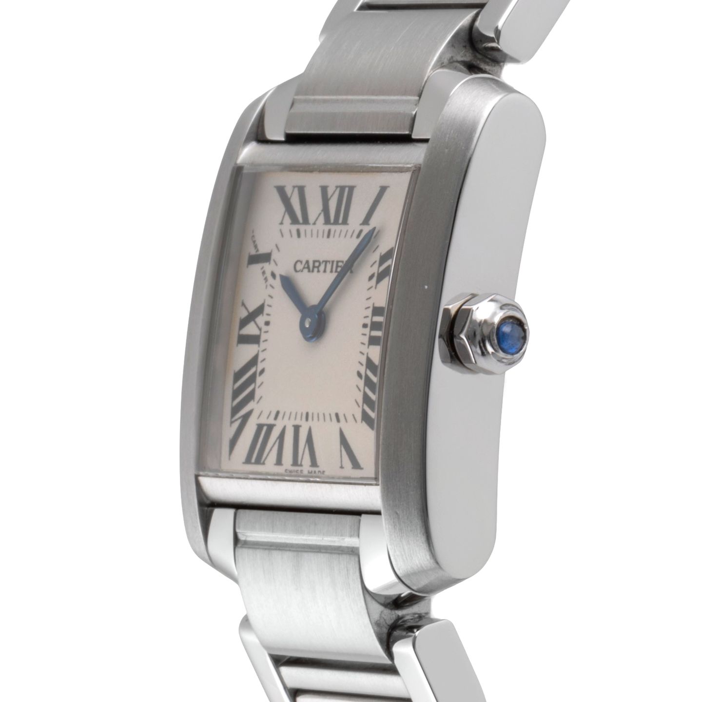 Cartier Tank Française SM W51008Q3 (2005) - 20 mm Steel case (6/8)