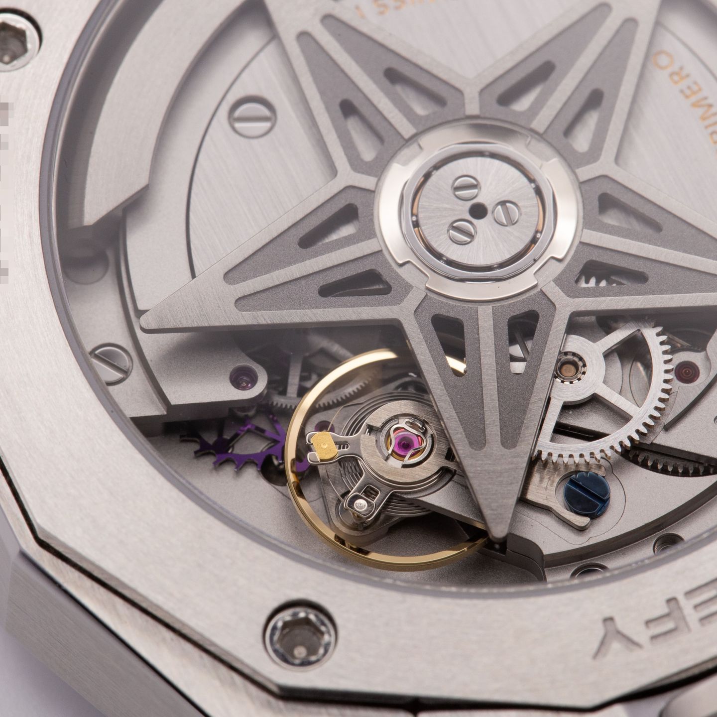 Zenith Defy Skyline 03.9300.3620/51.I001 (2022) - Blue dial 41 mm Steel case (8/8)