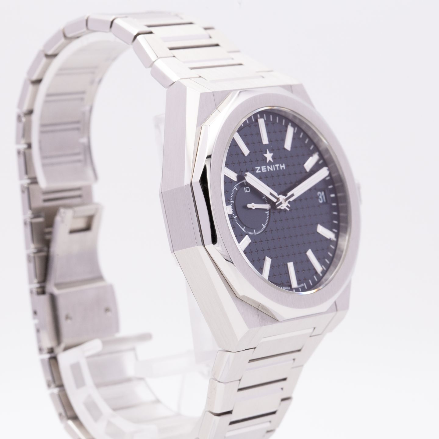 Zenith Defy Skyline 03.9300.3620/51.I001 (2022) - Blue dial 41 mm Steel case (2/8)