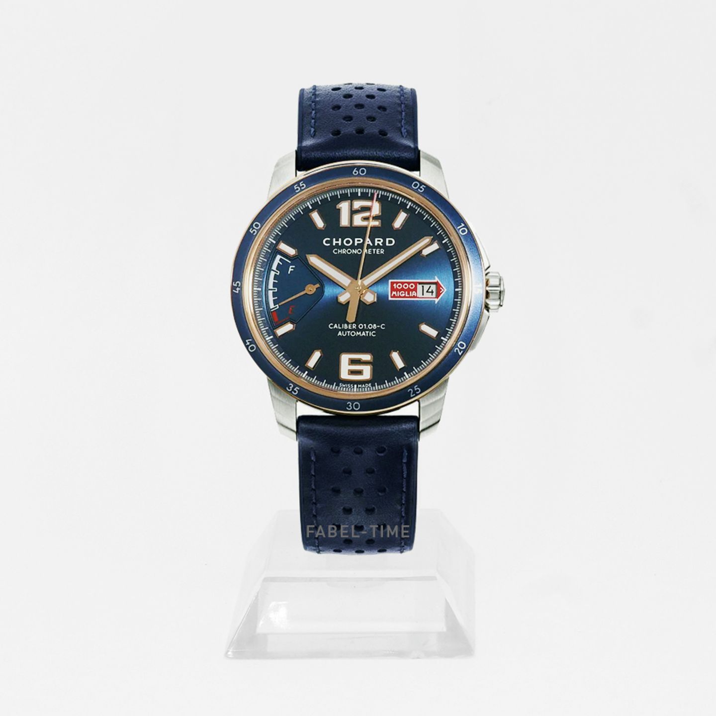 Chopard Mille Miglia 168566-6002 (2024) - Blauw wijzerplaat 43mm Goud/Staal (1/1)